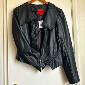Guess Idra Faux-Leather Jacket size L